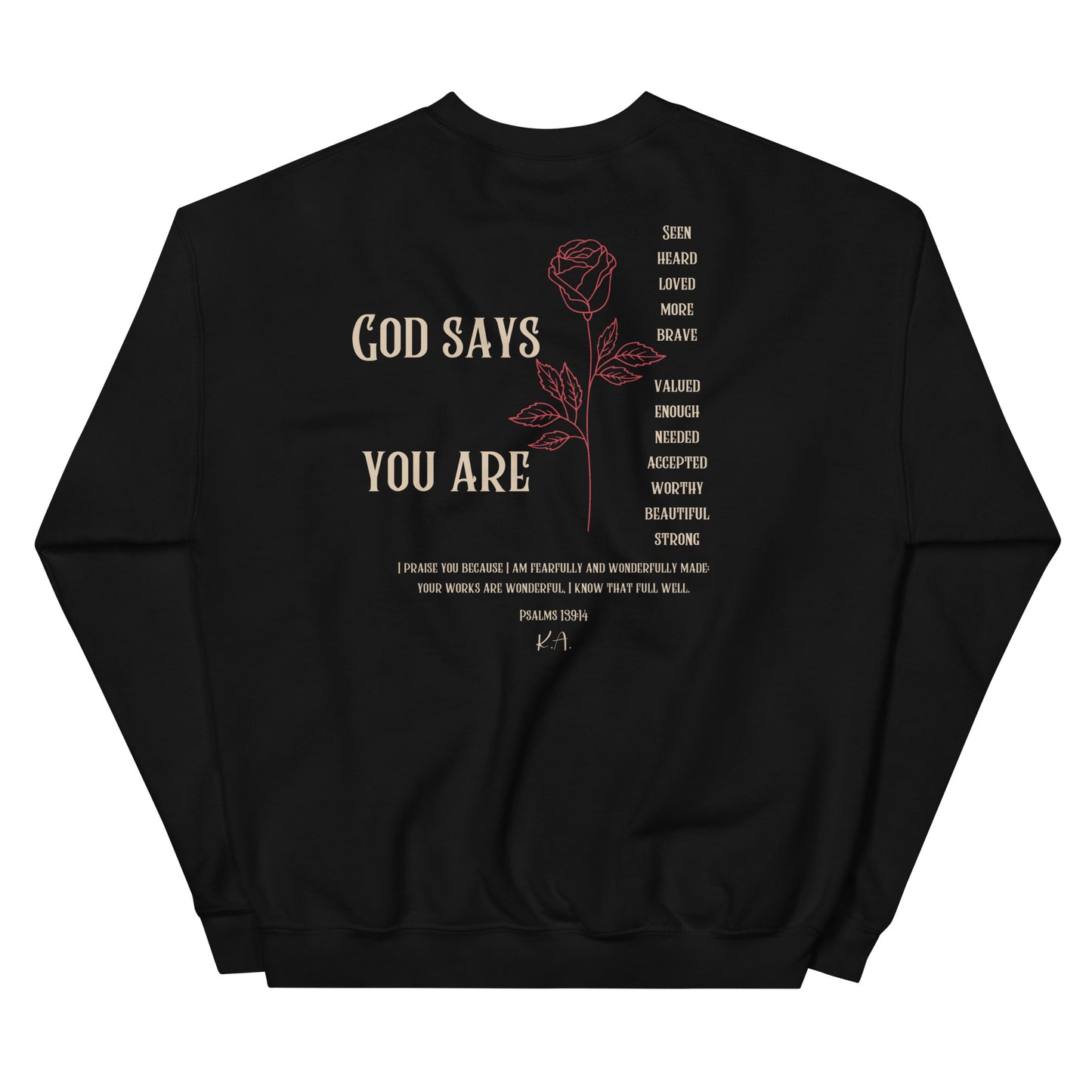 God Says Sweatshirt