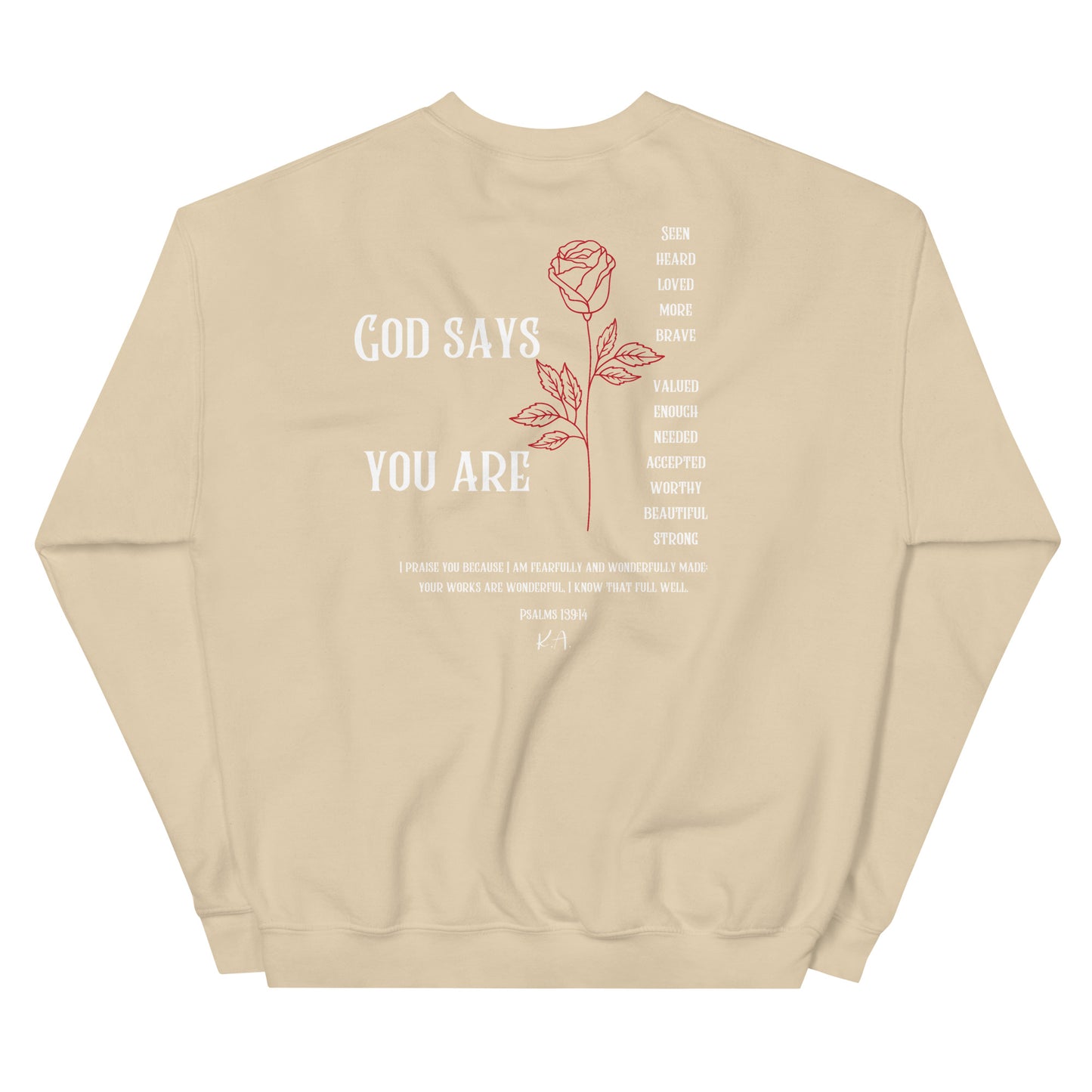 God Says Sweatshirt