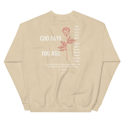 God Says Sweatshirt